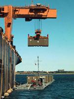 Aceite grado marino para cables y cadenas.